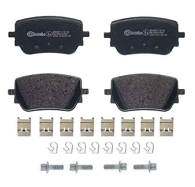 JEU DE PLAQUETTES DE FREIN BREMBO MERCEDES CLASSE A