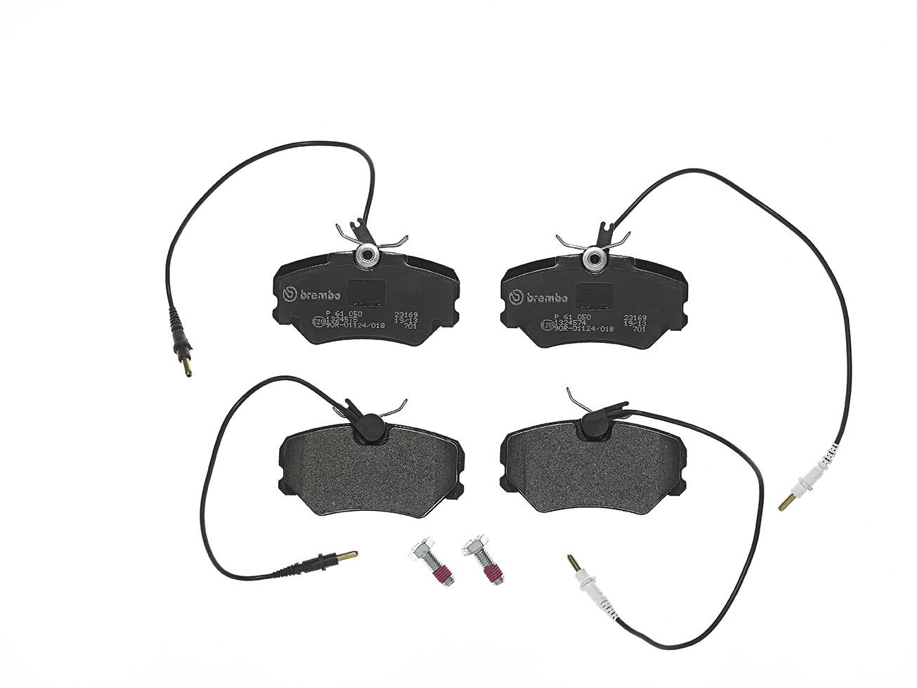 JEU DE PLAQUETTES DE FREIN BREMBO PEUGEOT 306