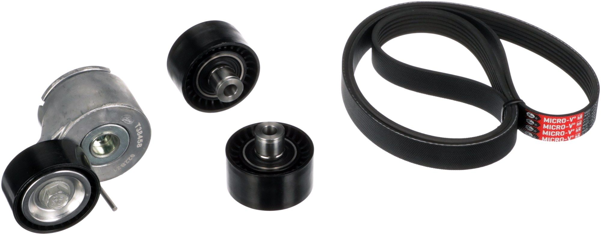 KIT COURROIE D'ACCESSOIRES GATES PEUGEOT / CITROEN 1.6HDI